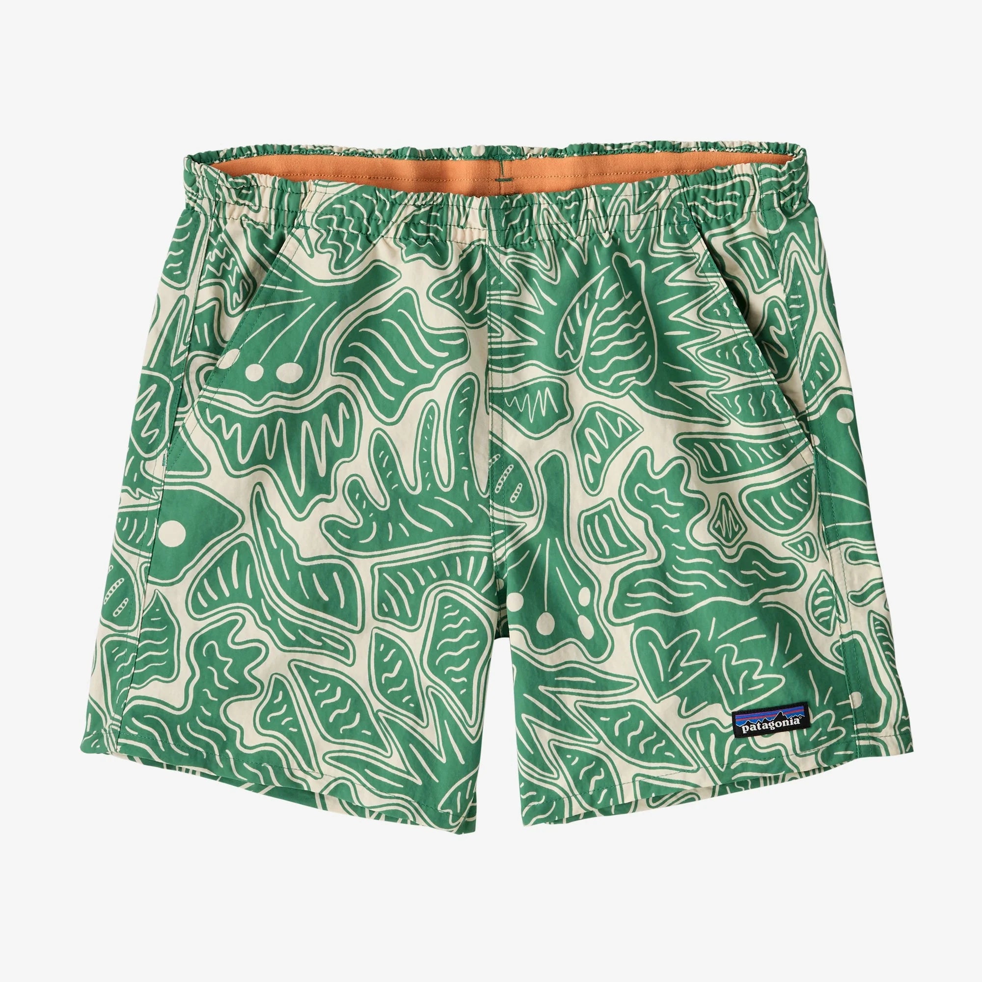 Patagonia Women's Baggies Shorts - 5" Heartleaf Green - Sportinglife Turangi